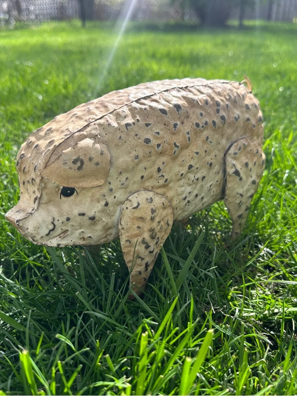 Decorative Rustic Pig - Picture 1 of 3